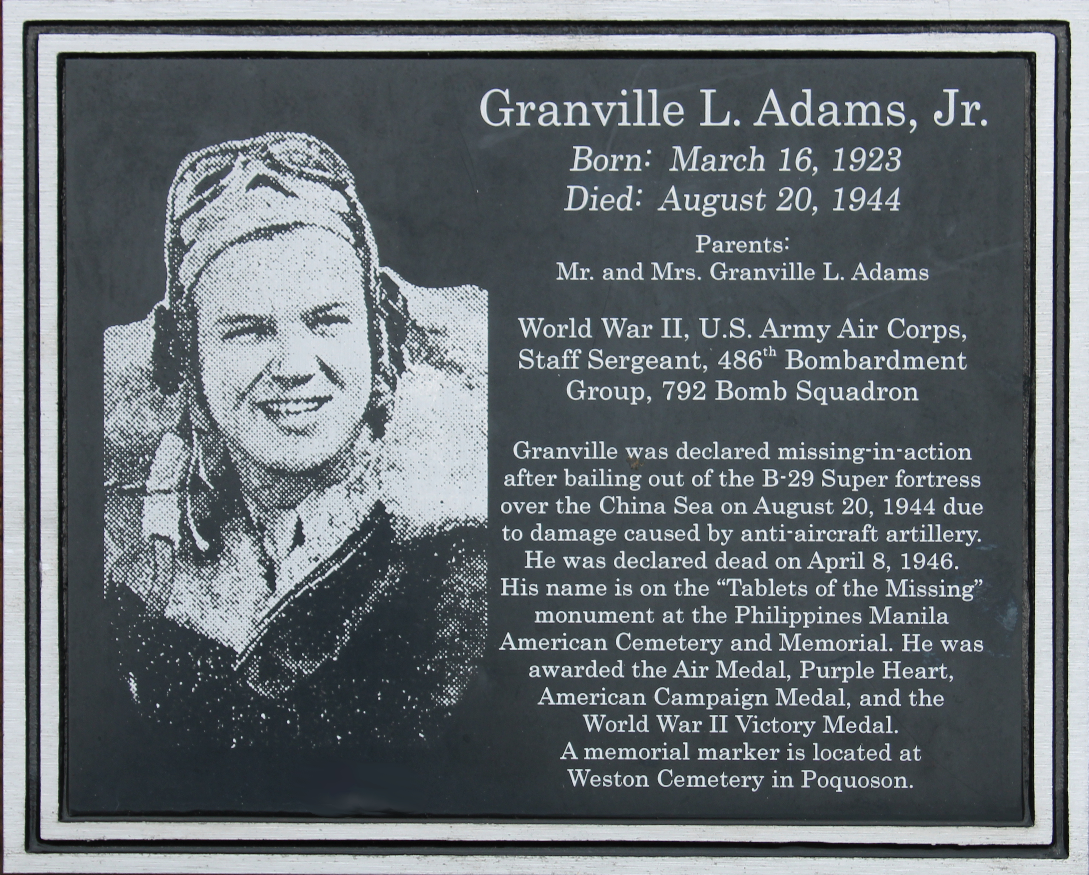 Granville Adams Jr.